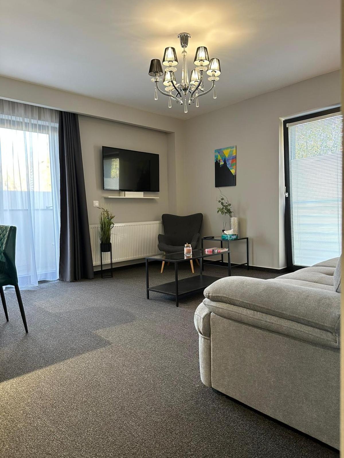 Luxury Glam Apartments & Studios Near Coresi Mall 布拉索夫 外观 照片