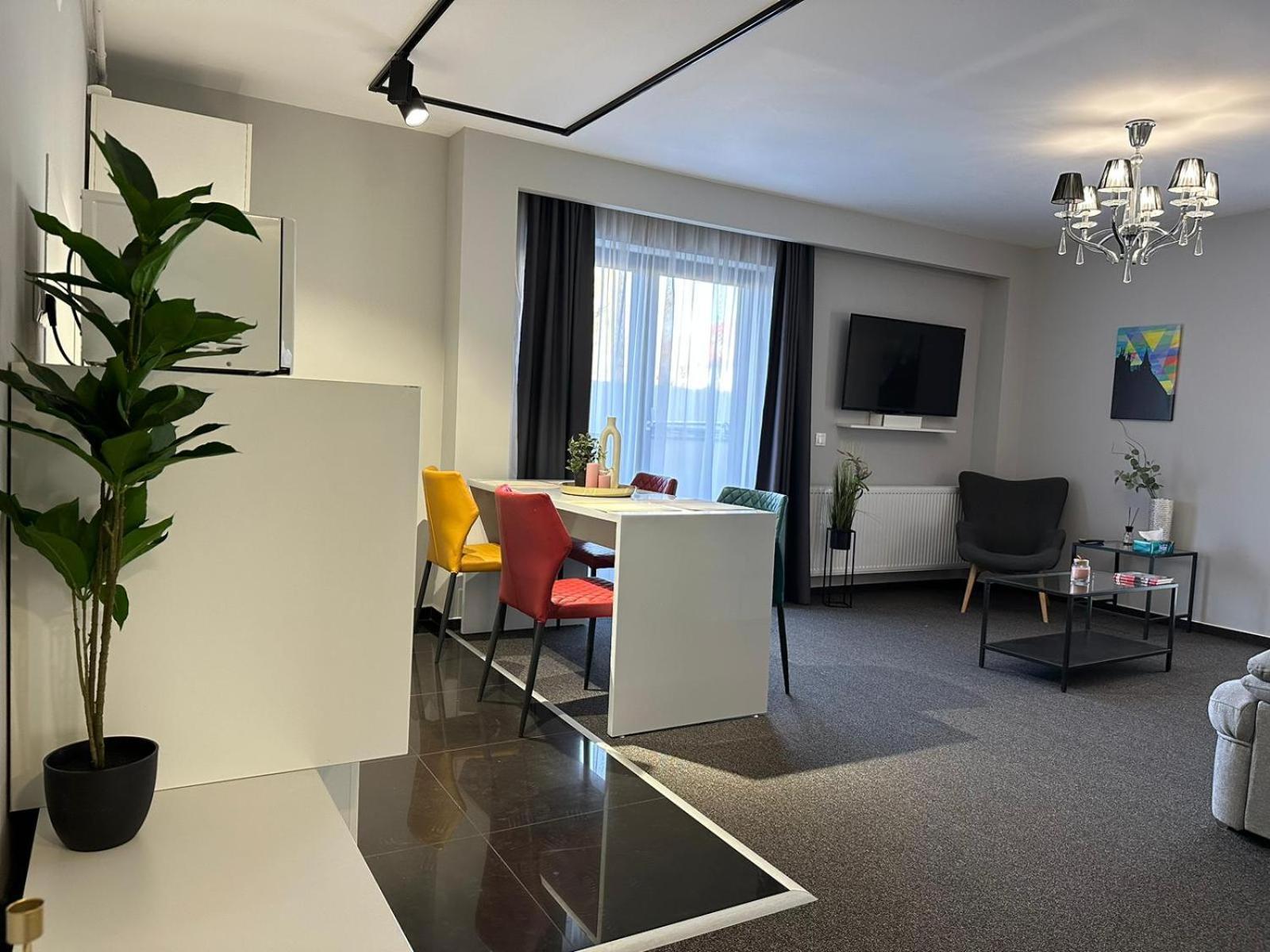 Luxury Glam Apartments & Studios Near Coresi Mall 布拉索夫 外观 照片